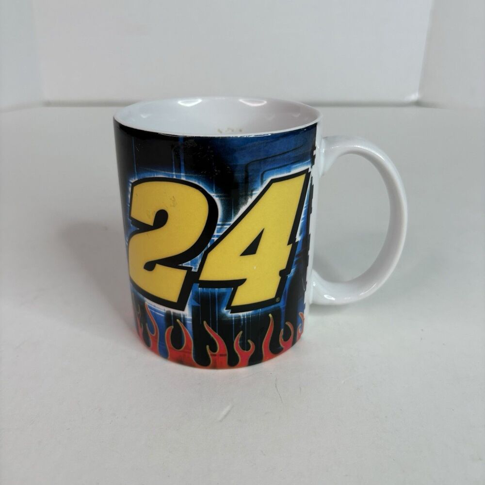 Vintage Jeff Gordon All Over Print Mug, Multicolor Coffee Cup, #24